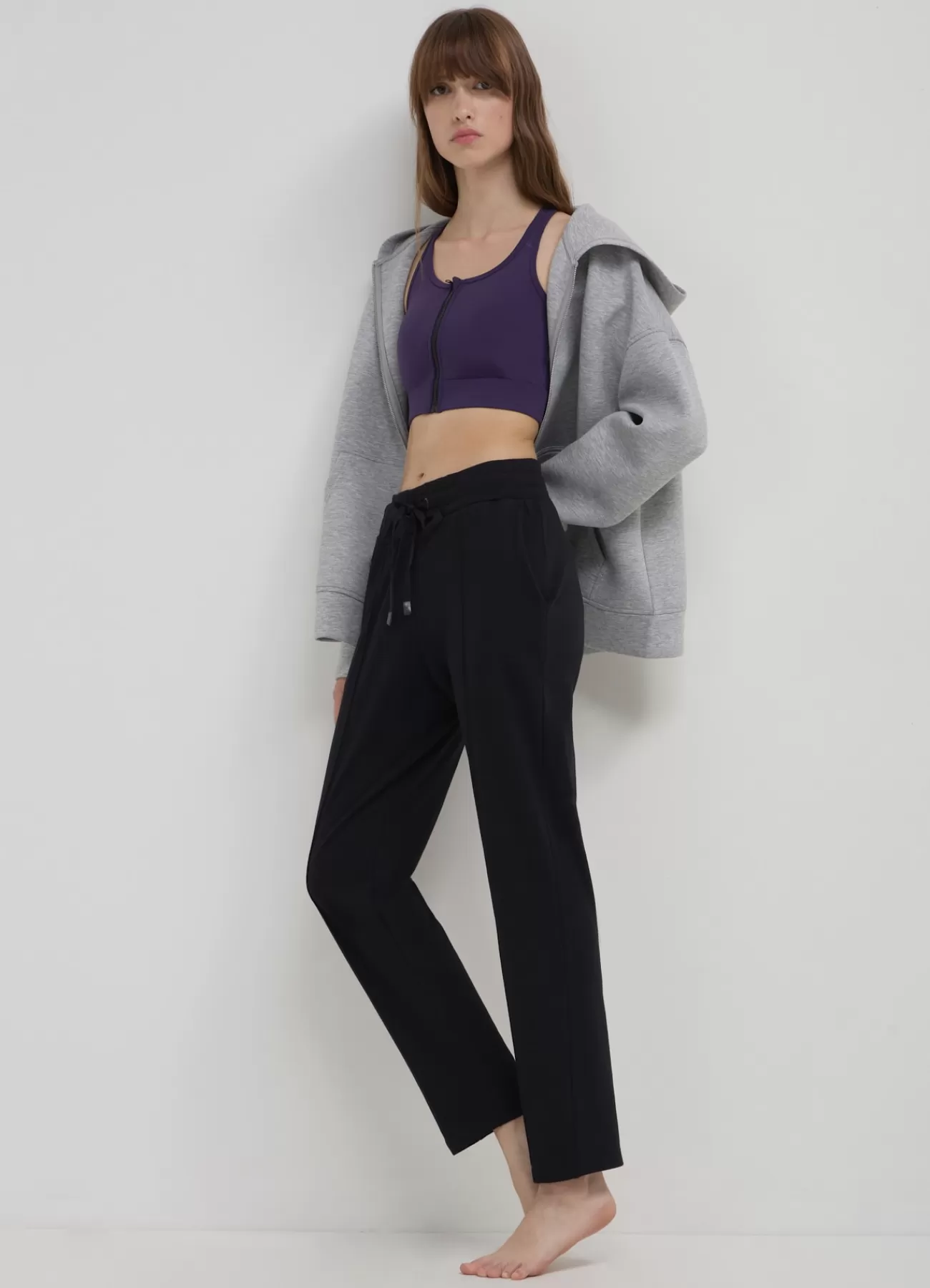 CALLIOPE Jogger Tinta Unita Ultrablack Cheap